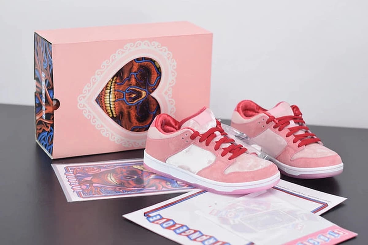 NK SB DK Low Strange Love Skateboards