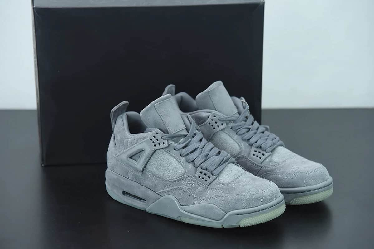 NK AJ 4 Retro Kaws "Grey"